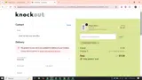 KNOCKOUT-LOVES coupon verification screenshot
