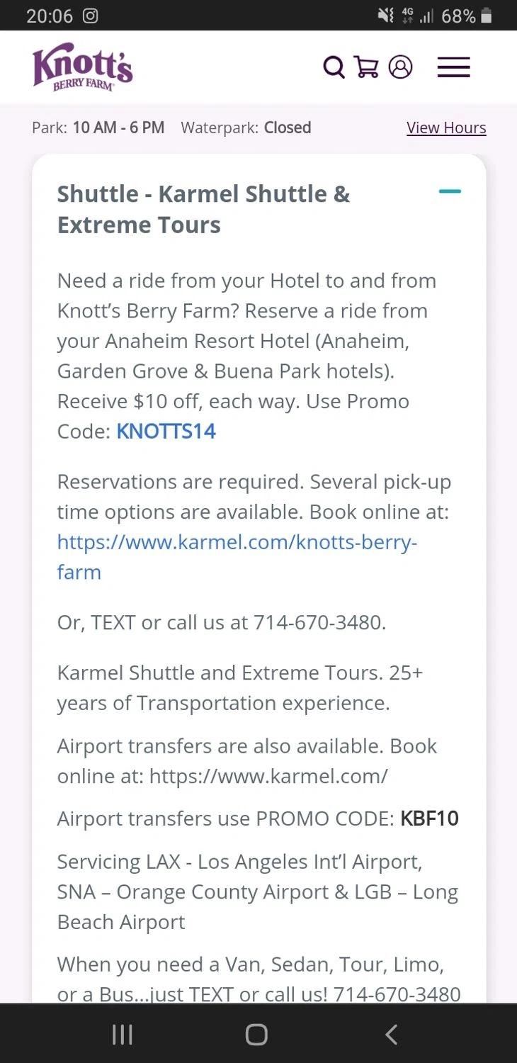 Knott's Berry Farm Promo Codes 20 Off September 2024