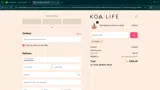 koa20 coupon verification screenshot