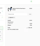 EBOOK15 coupon verification screenshot