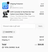 KOCF.com coupon verification screenshot