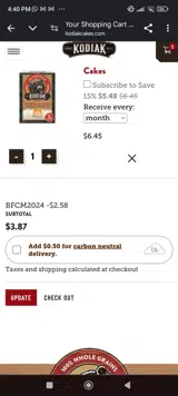 Bfcm2024 coupon verification screenshot