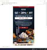 VIP30 coupon verification screenshot