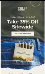 SWEET20 coupon verification screenshot