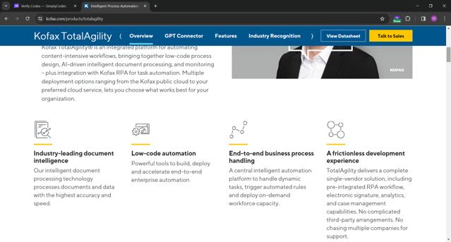 Tungsten Automation checkout page showing Tungsten Automation promo code box | Screenshot taken by SimplyCodes community member on Nov 29, 2023