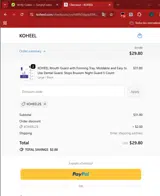 KOHEEL2$ coupon verification screenshot