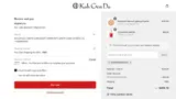 SHARONNMAISON coupon verification screenshot