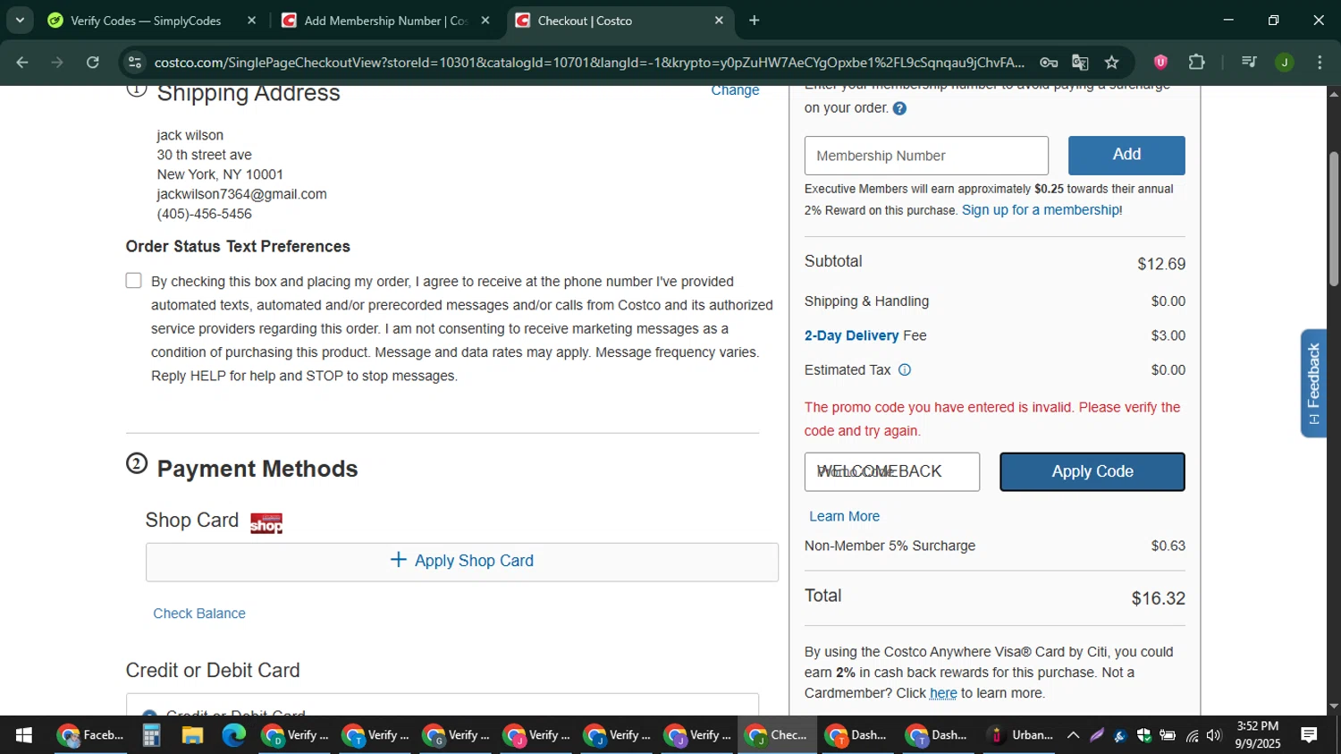 Koia promo code screenshot showing code Nat applied at Koia checkout page. Uploaded by SimplyCodes community member ShieldFinder369 on Sep 9, 2025