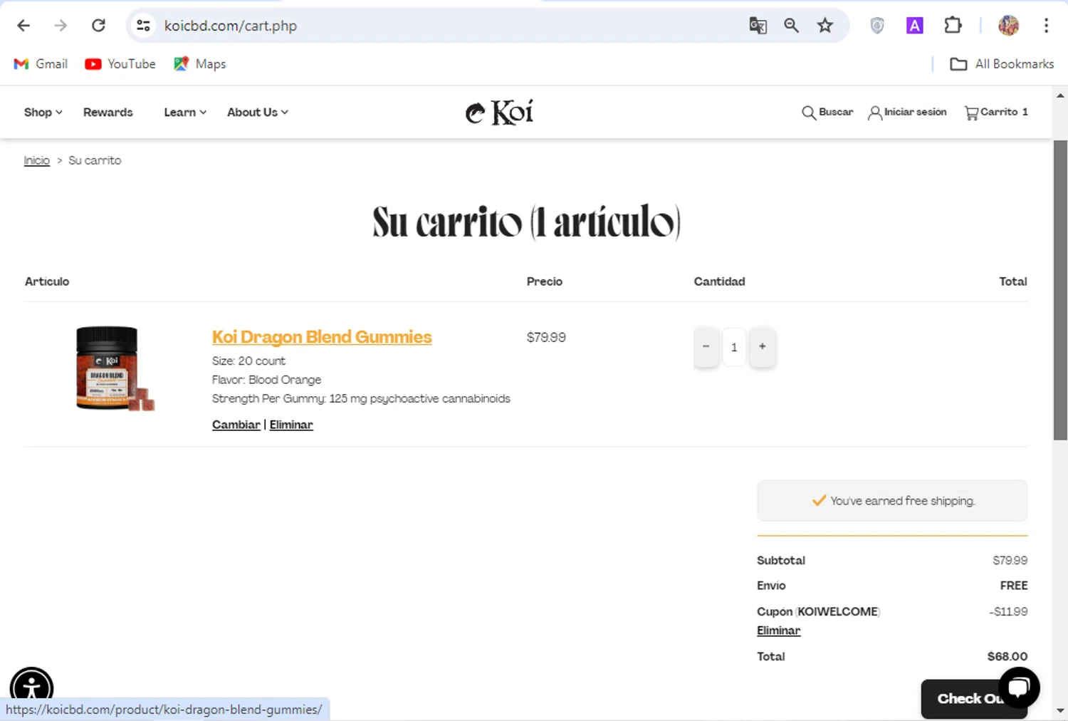 Koi CBD Coupon Codes - 35% Off | October 2024