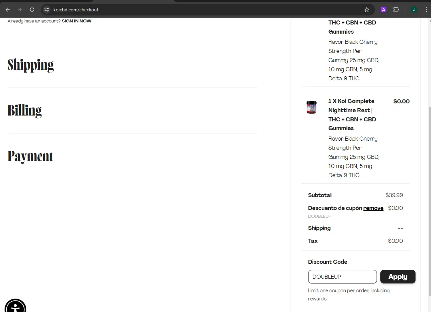 Koi CBD Coupon Codes - 25% Off | November 2024