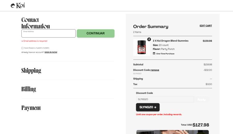 Koi CBD Promo Codes - 20% Off (11 Verified) Feb 2026