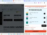 Kolkata Chai Co coupon verification screenshot