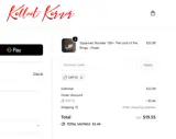 Kollect Korner coupon verification screenshot