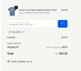 Koloa coupon verification screenshot