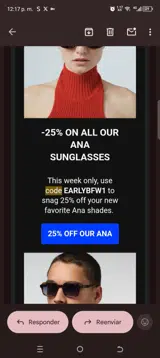 EARLYBFW1 coupon verification screenshot