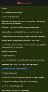 SUPREME25 coupon verification screenshot