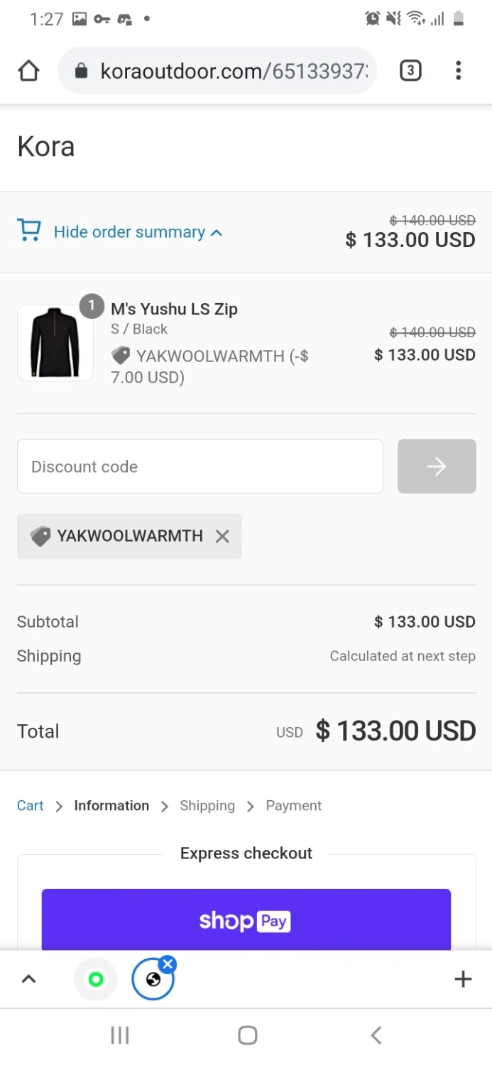 how to use Kora coupons