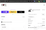 Korelimited coupon verification screenshot