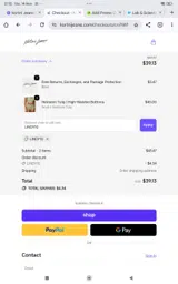 LINDY10 coupon verification screenshot