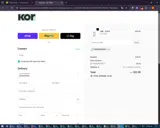 KORBZR9DMG7 coupon verification screenshot