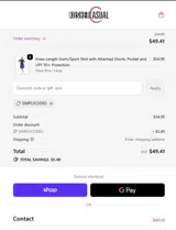 SIMPLYCODES coupon verification screenshot