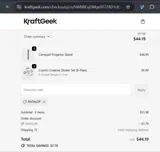 RAFALOP coupon verification screenshot