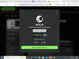 Kranse Institute coupon verification screenshot