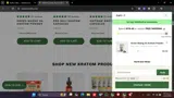 Kratom Country coupon verification screenshot