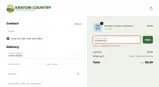Kratom Country coupon verification screenshot