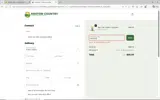Kratom Country coupon verification screenshot