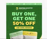 Kratom Country coupon verification screenshot