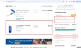 WELCOME2025 coupon verification screenshot