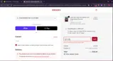 WELCOME coupon verification screenshot