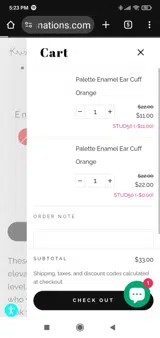 STUD50 coupon verification screenshot
