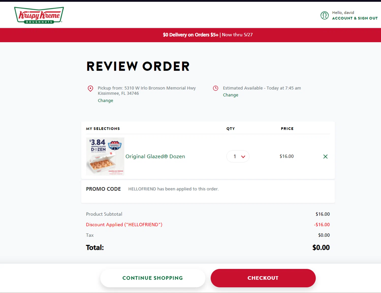 Krispy Kreme Promo Codes 50 Off July 2024