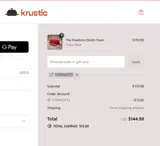 TOPKNOT15 coupon verification screenshot