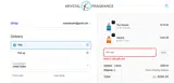 Krystal Fragrance coupon verification screenshot