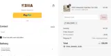 WELCOME5 coupon verification screenshot