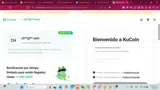 KuCoin coupon verification screenshot