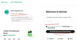 KuCoin coupon verification screenshot
