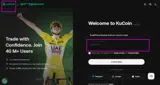 KuCoin coupon verification screenshot