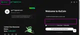 KuCoin coupon verification screenshot