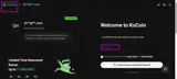 KuCoin coupon verification screenshot