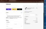 LAUREN10 coupon verification screenshot