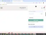 Kures Apothecary coupon verification screenshot
