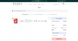 Kures Apothecary coupon verification screenshot