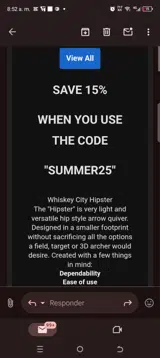 Summer25 coupon verification screenshot