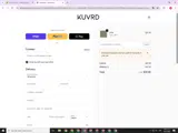 KUVRD coupon verification screenshot