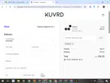 KUVRD coupon verification screenshot