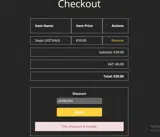 KVR Audio coupon verification screenshot